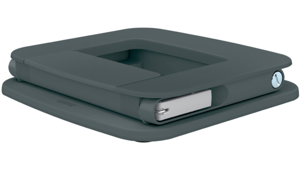 Laptopstandaard Leitz Ergo verstelbare multihoek grijs