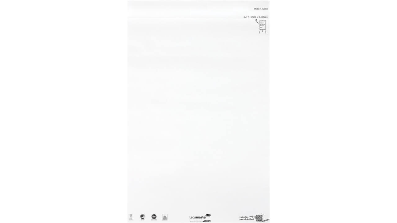 Flipoverpapier Legamaster SKETCH ECO blanco 2x 50 vellen
