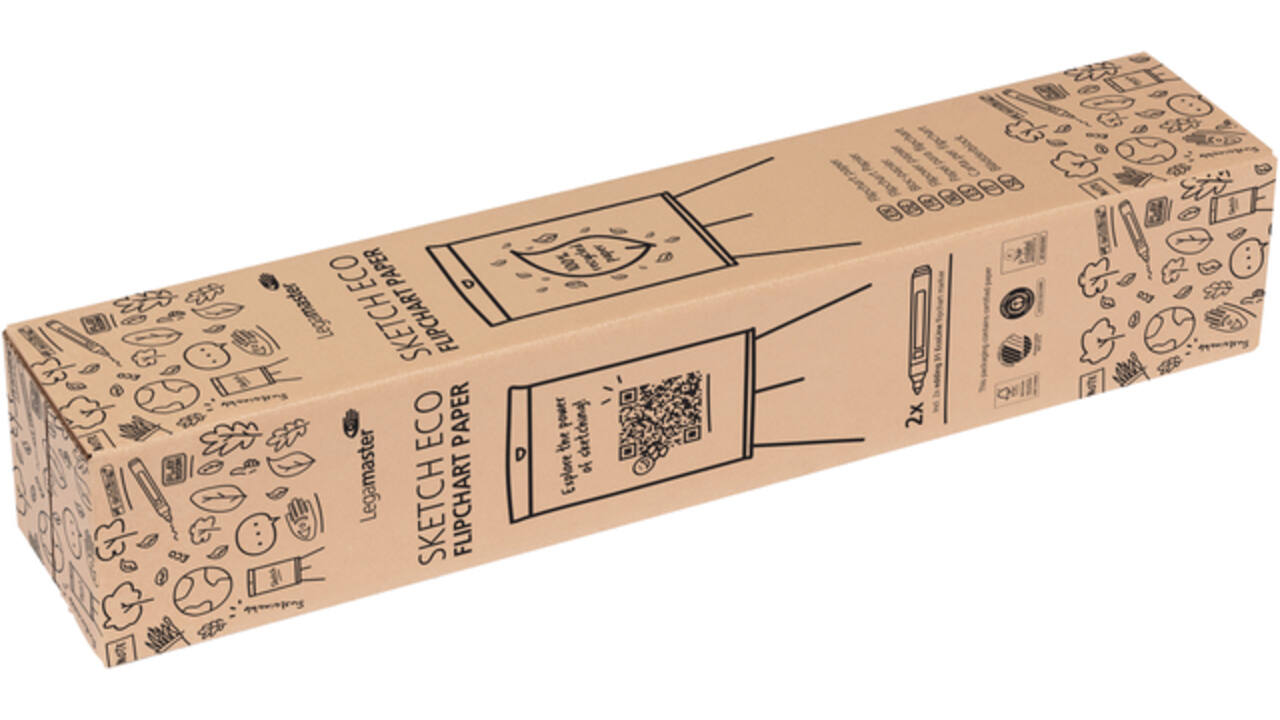 Flipoverpapier Legamaster SKETCH ECO blanco 2x 50 vellen