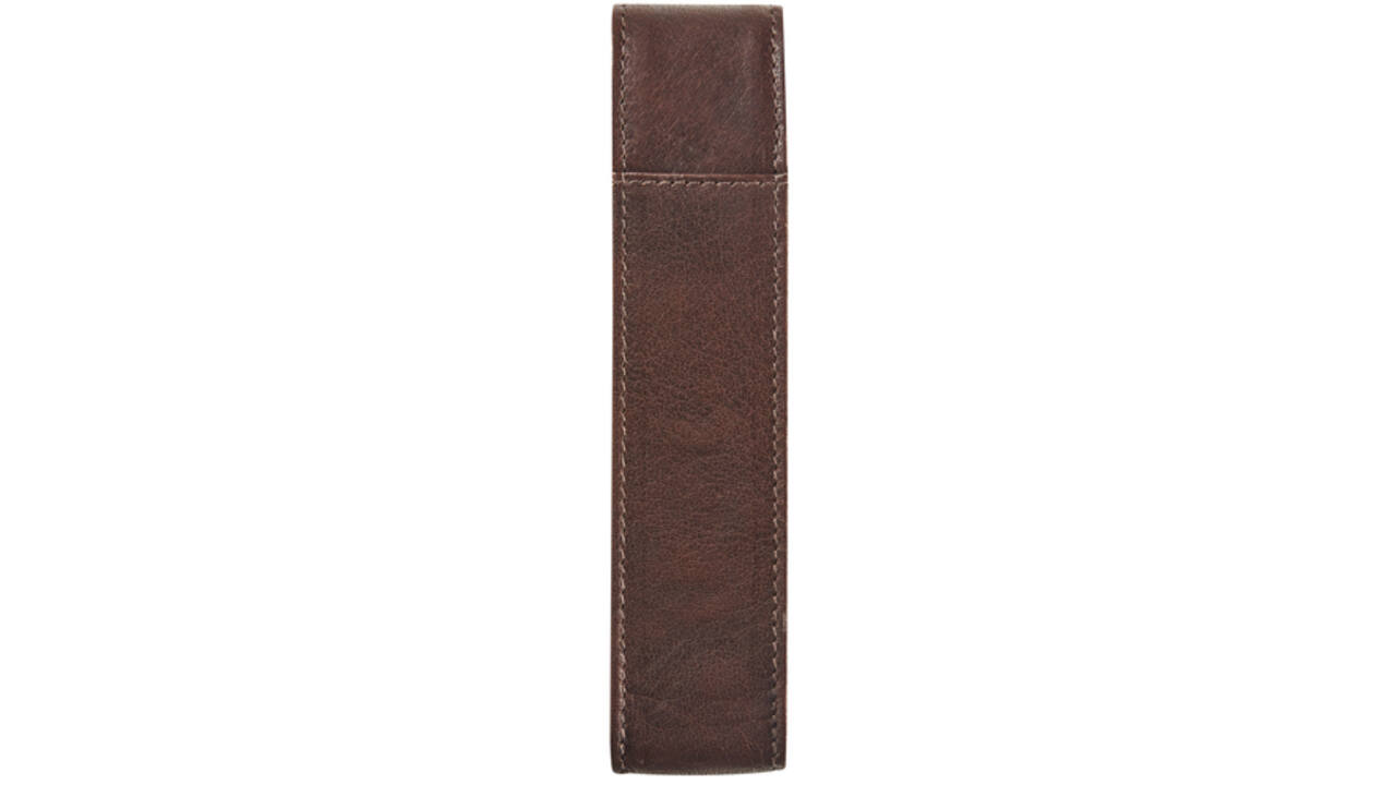 Pennenetui Maverick Rough Gear Brown 1-delig