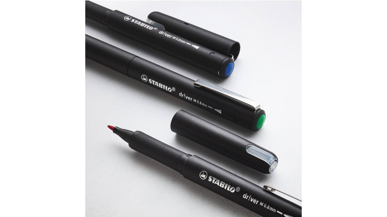 Fineliner STABILO dr!ver medium groen