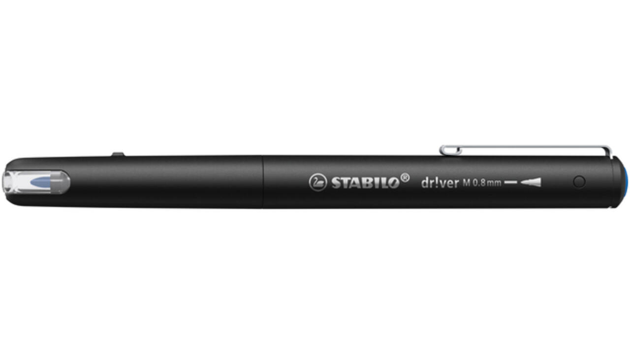Fineliner STABILO dr!ver medium blauw