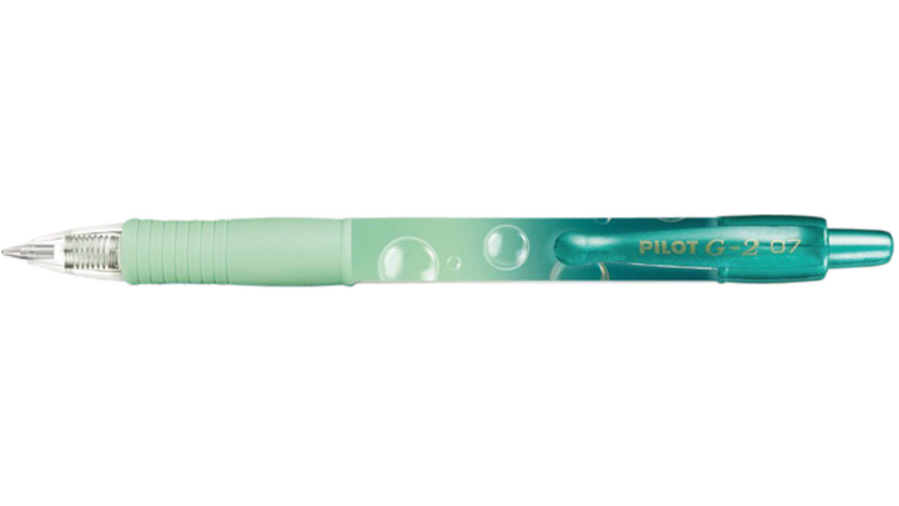 Gelschrijver PILOT G-2 Bubble groen medium blauwschrijvend