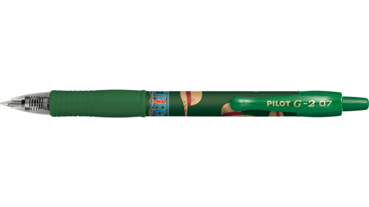 Gelschrijver PILOT G-2-07 One Piece medium groen