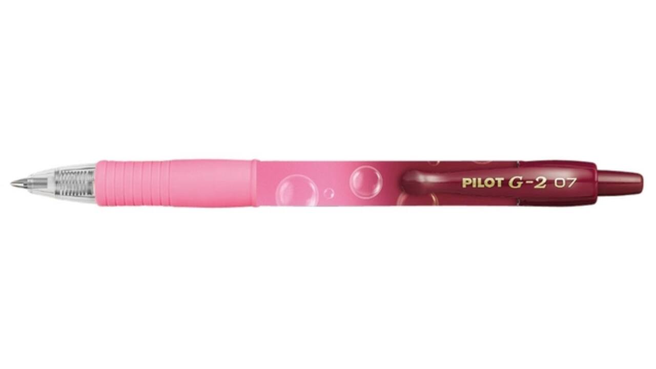 Gelschrijver PILOT G-2 Bubble assorti medium blauwschrijvend