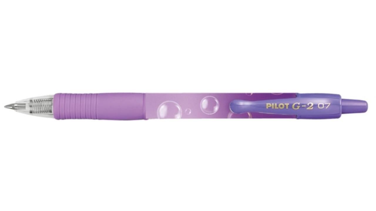 Gelschrijver PILOT G-2 Bubble assorti medium blauwschrijvend