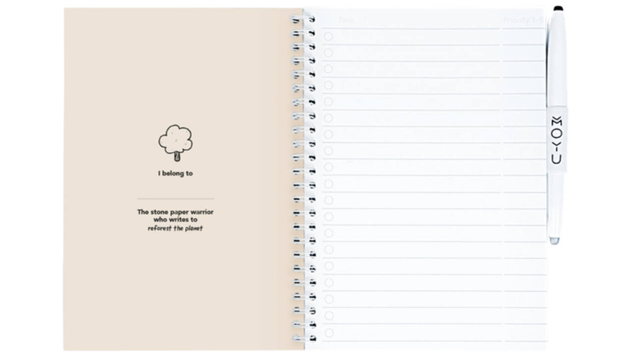 MOYU A5 Hardcover Flamingo Desert