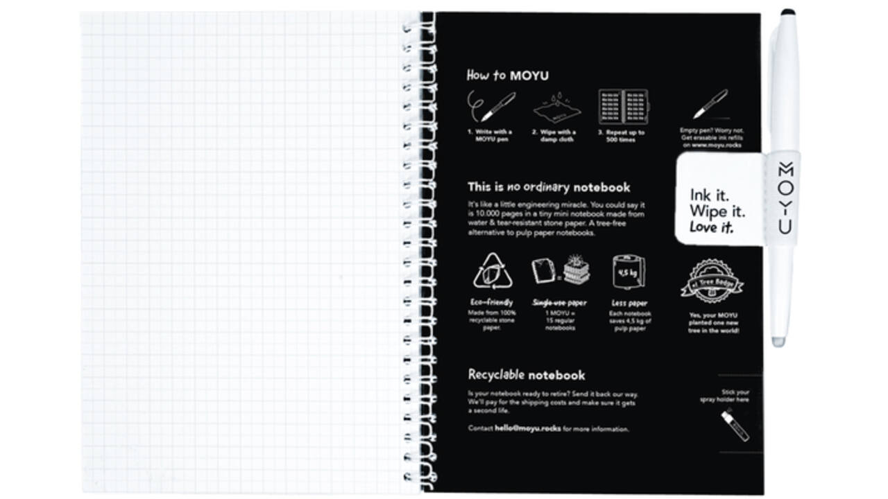 MOYU A5 Hardcover Pitch Black