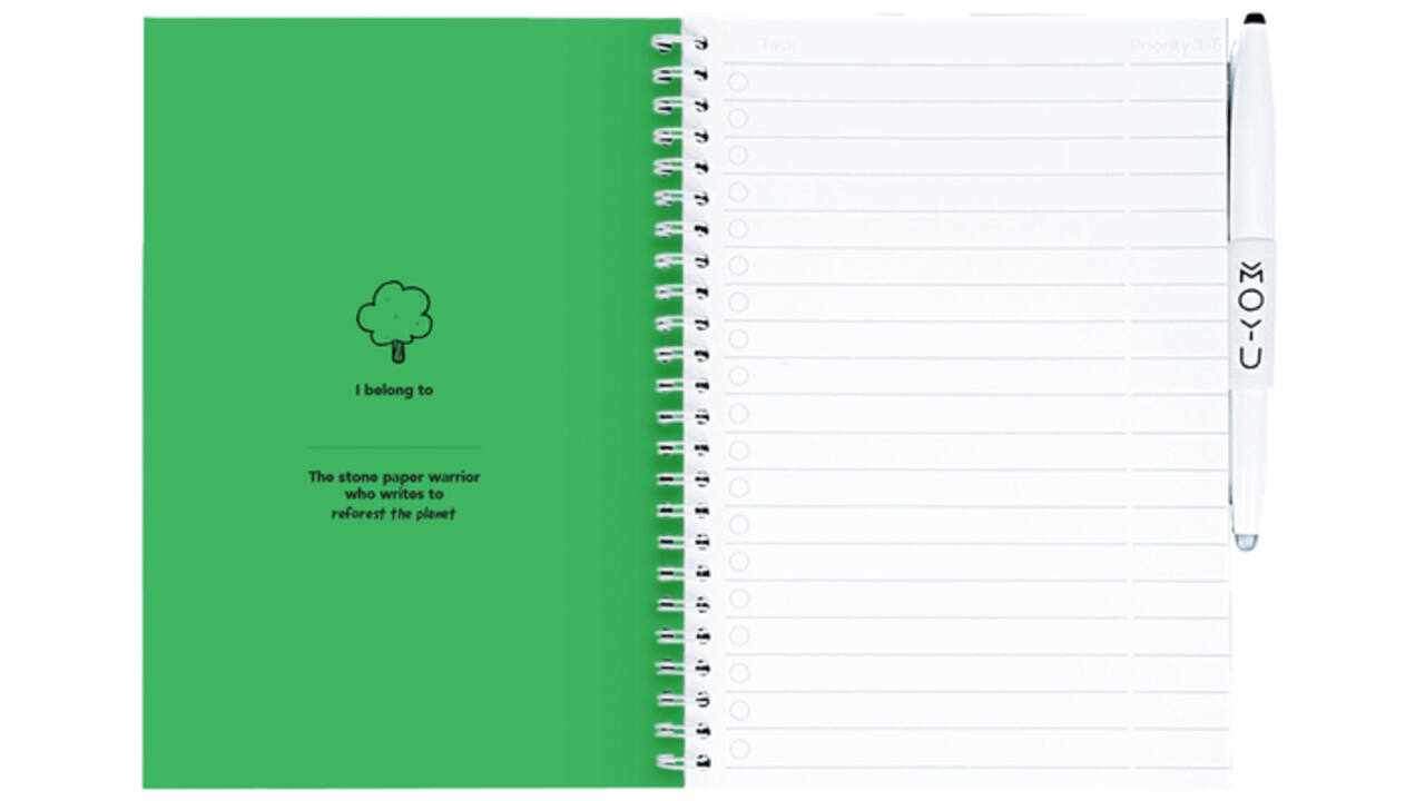 MOYU A5 Hardcover Flashy Moss
