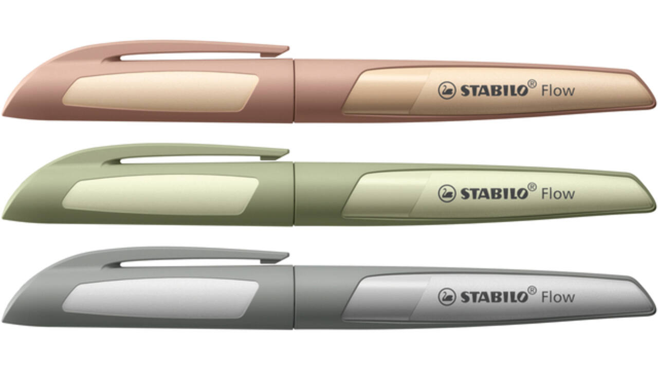 Vulpen STABILO Flow medium lichtbruin