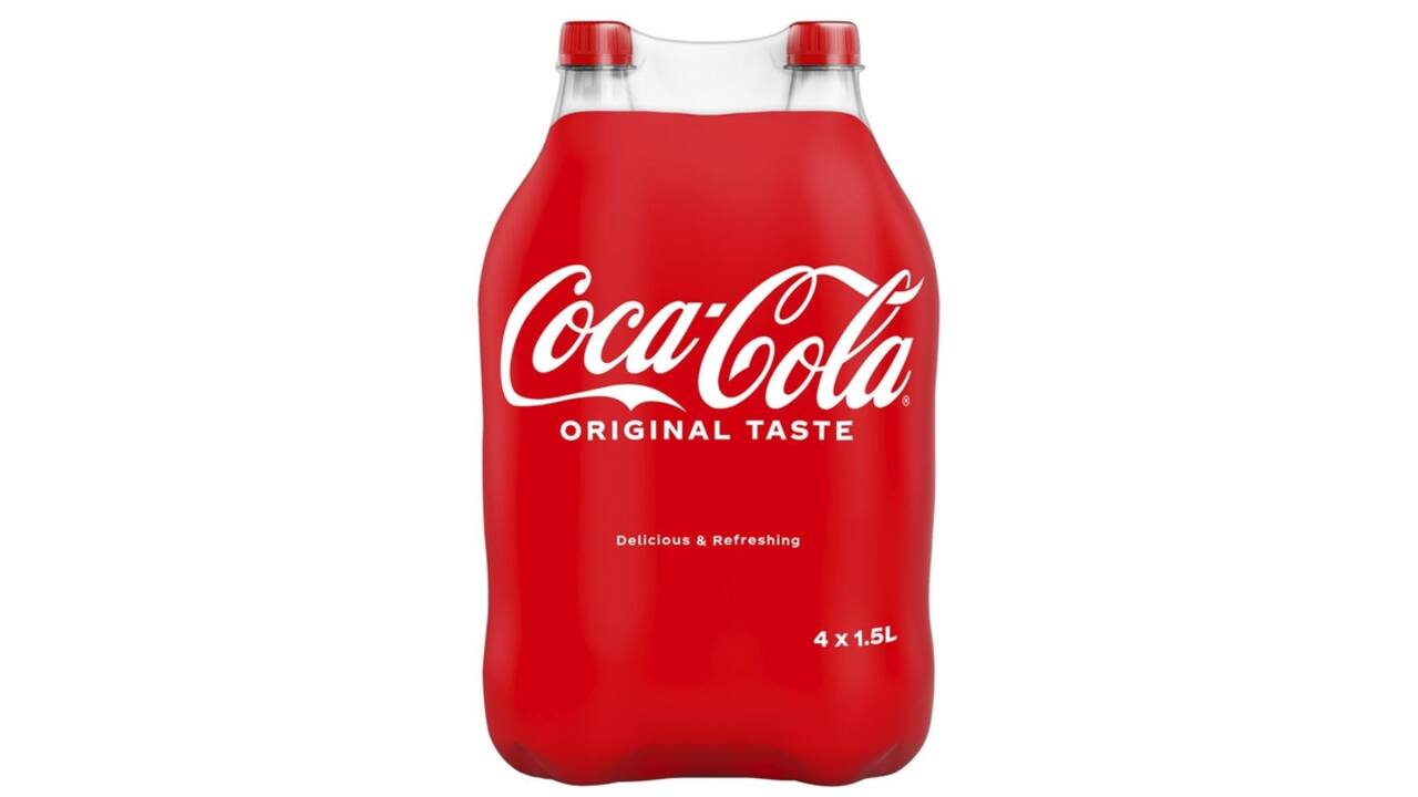 Frisdrank Coca Cola regular petfles 1.5 liter