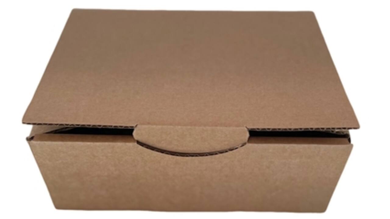 Postdoos IEZZY 240x170x50mm E-golf bruin