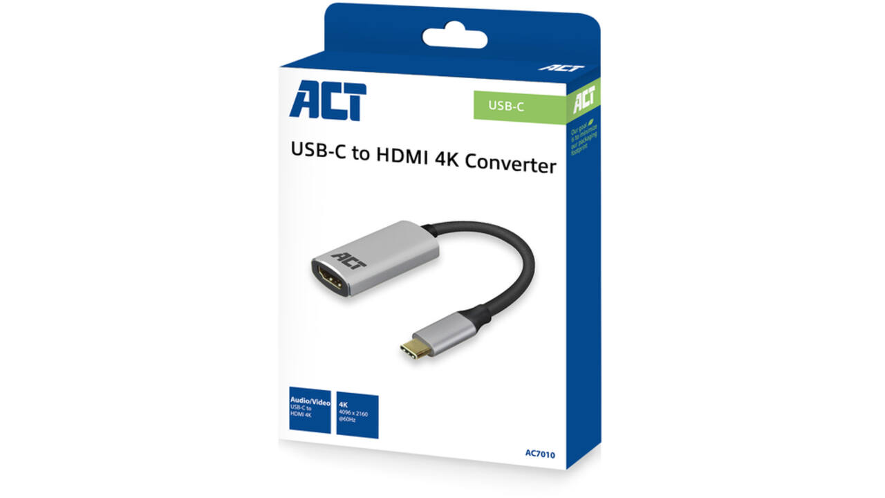 Adapter ACT USB-C naar HDMI