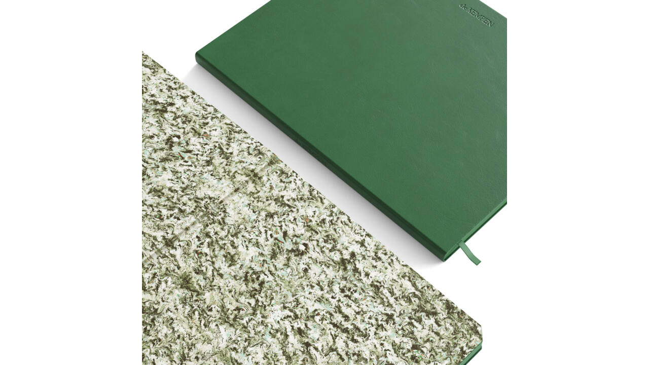 Notitieboek de KEMPEN Origin 171x220mm lijn 192 pagina's 90gr groen