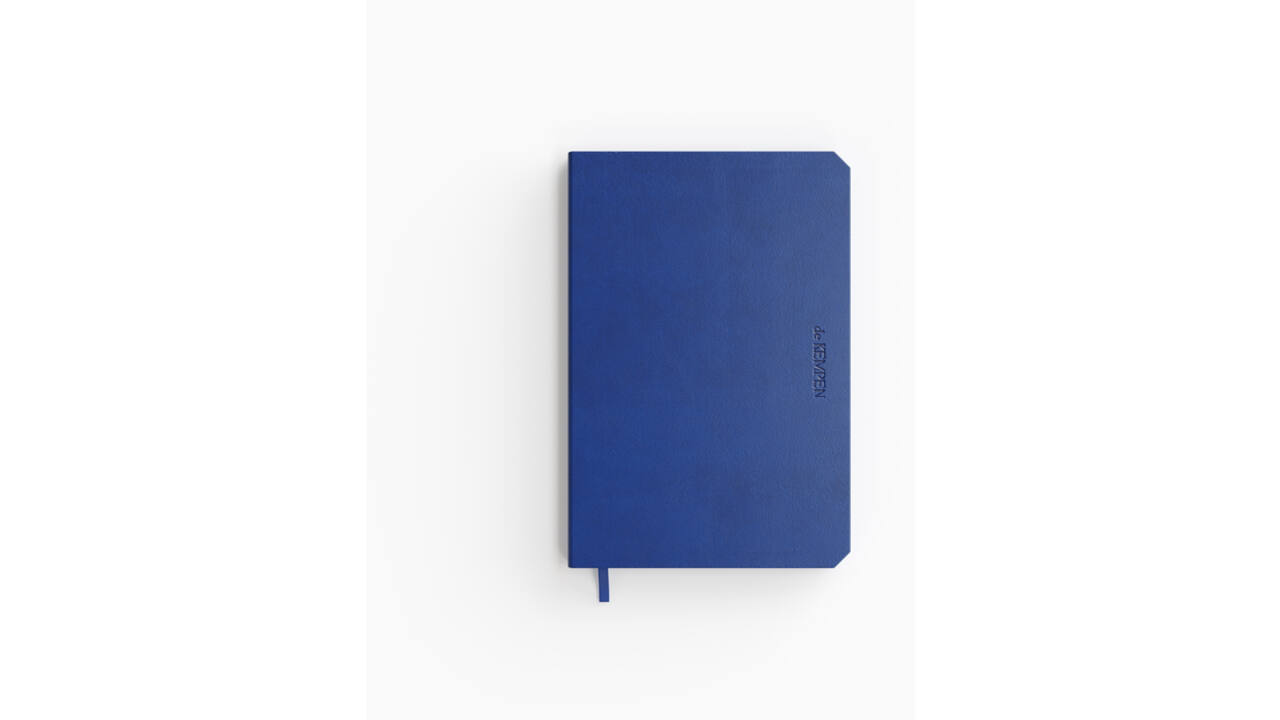 Notitieboek de KEMPEN Blue Note 110x160mm lijn 160 pagina's 90gr blauw