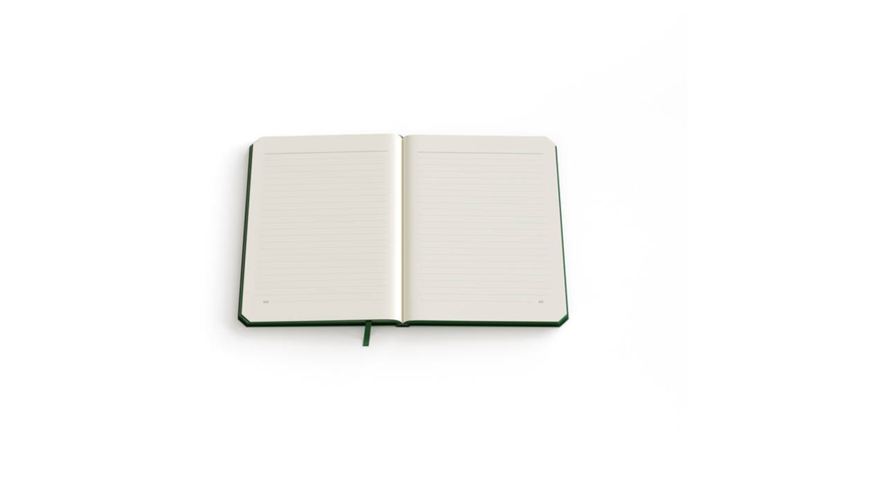 Notitieboek de KEMPEN Blue Note 110x160mm lijn 160 pagina's 90gr blauw