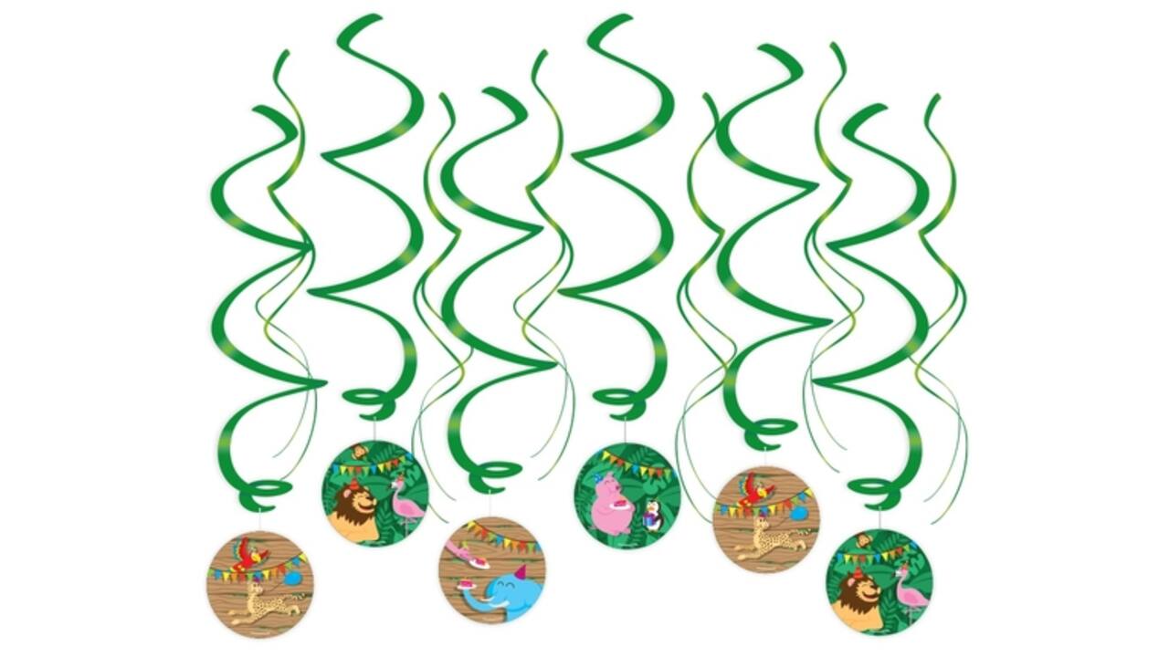 Swirl decorations Jungle