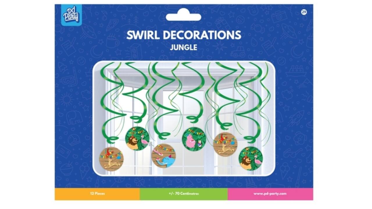 Swirl decorations Jungle