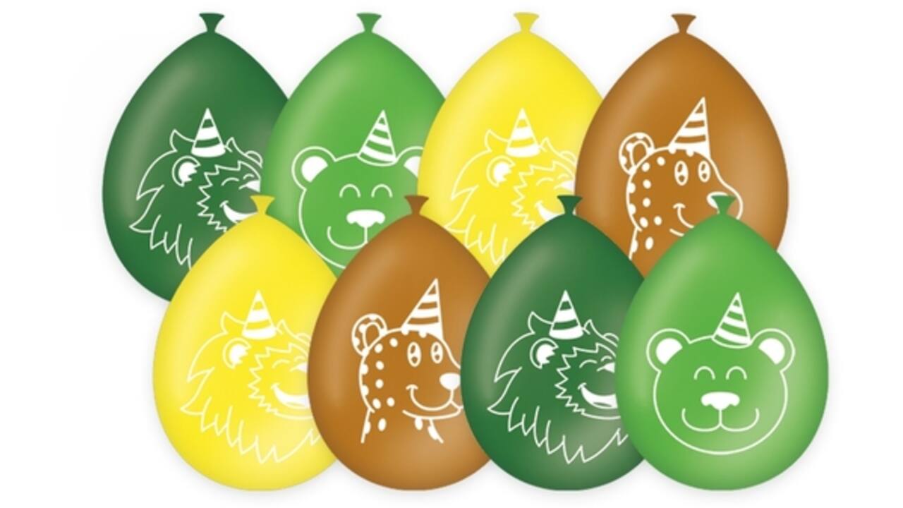 Balloons Jungle cartoon