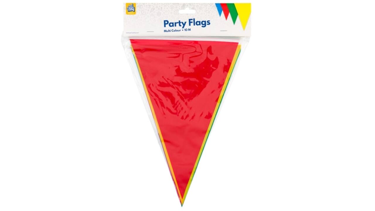 Party Flag PE Multi Colour