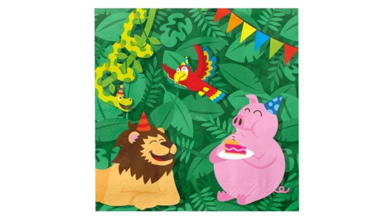Napkins Jungle