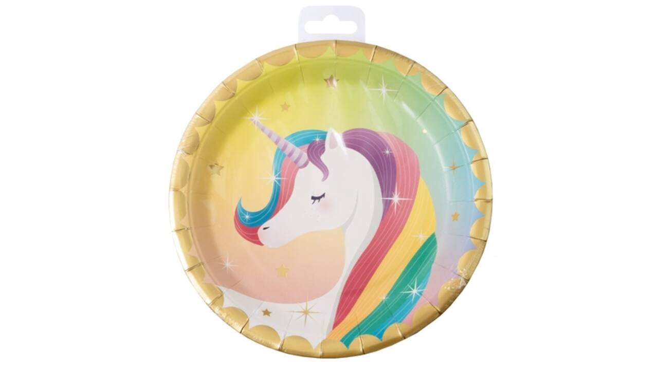Plates Unicorn