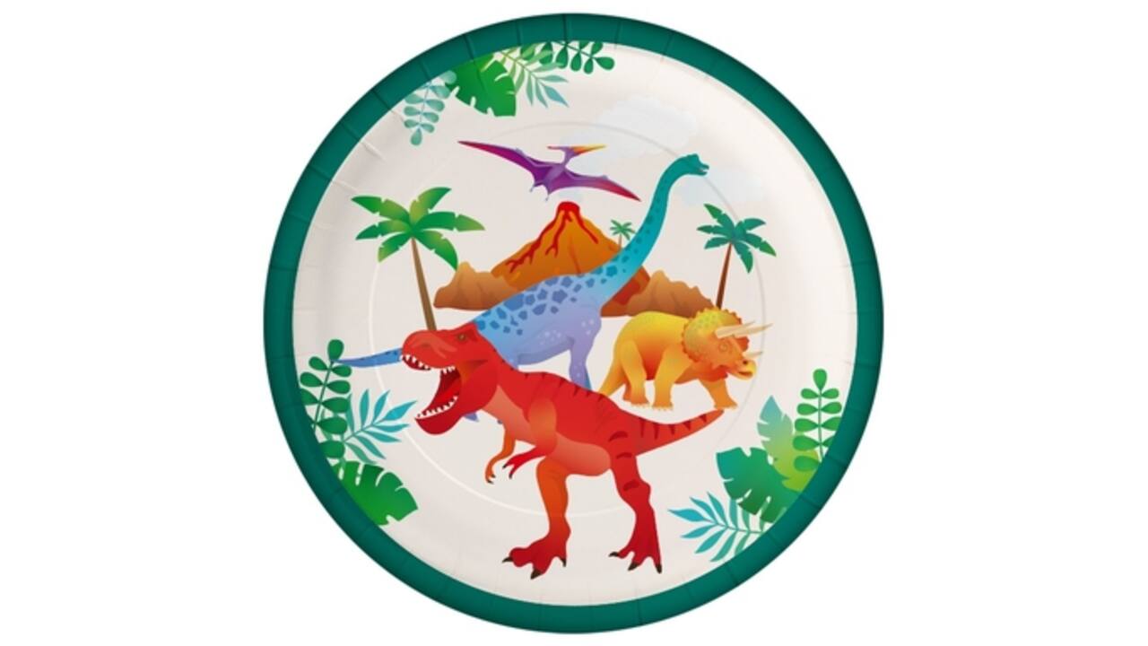 Plates Dino