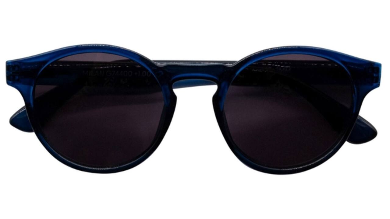 Zonnebril I Need You +1.00 dpt Milan blauw