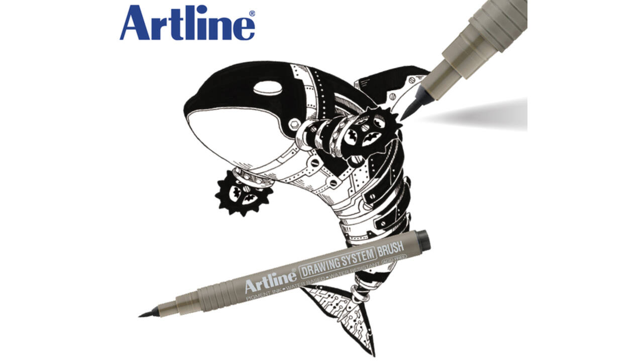 Fineliner Artline technisch 0.5mm assorti
