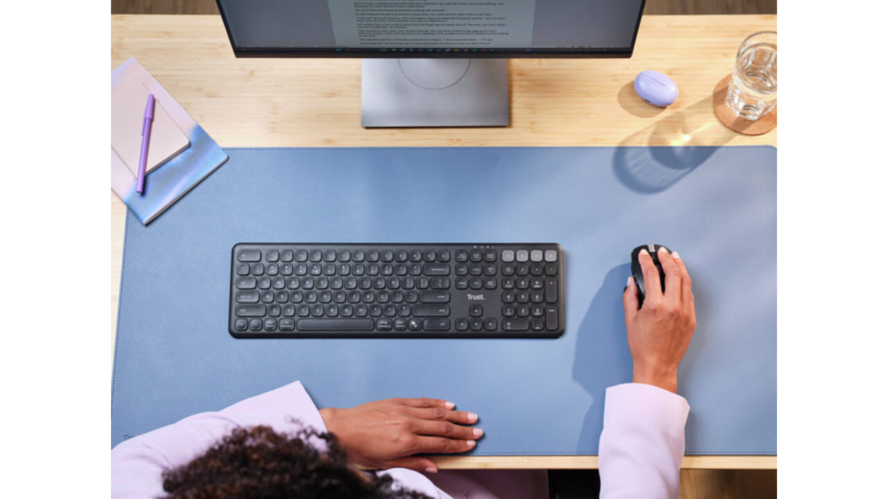 Toetsenbord Trust Vaiya Multidevice draadloos