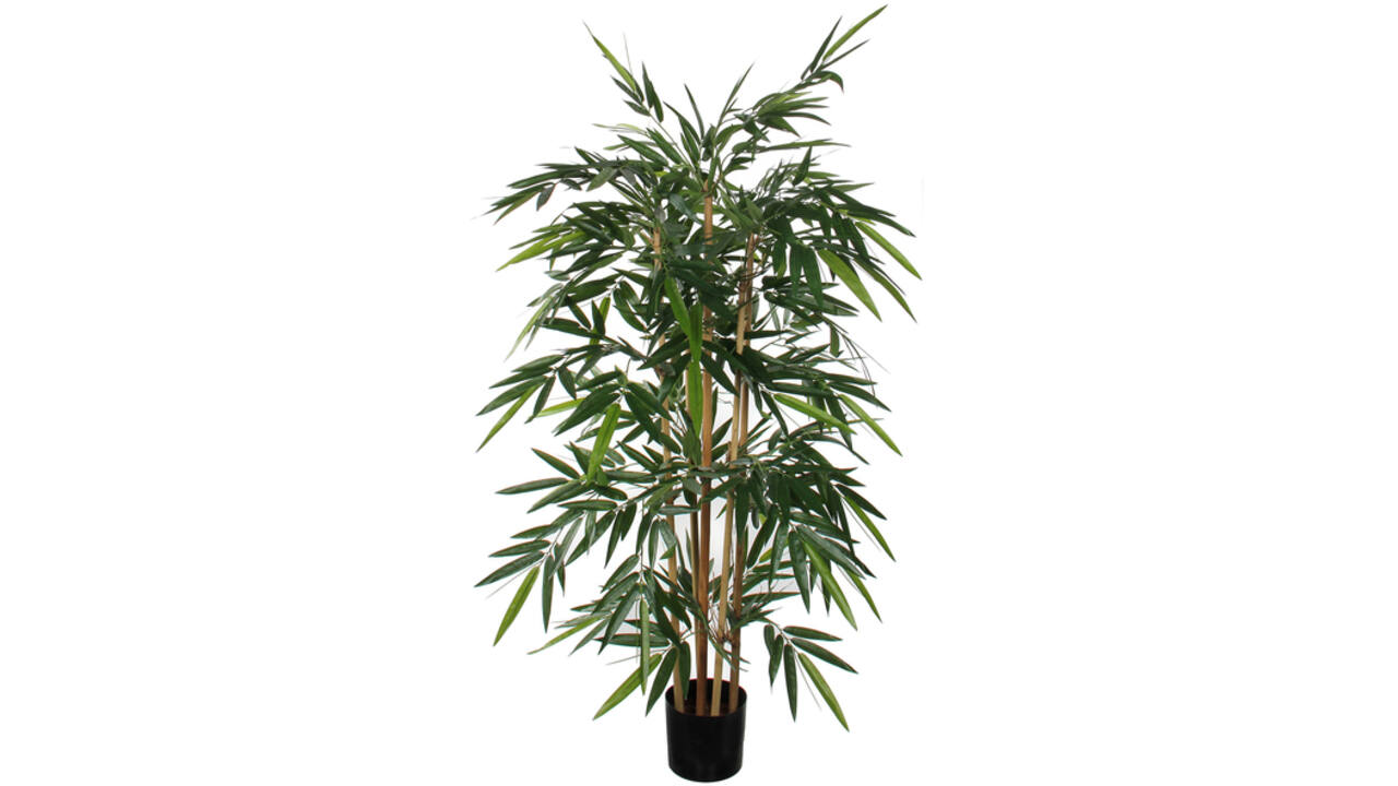 Kunstplant Mica Bamboe in plastic pot 150x75cm