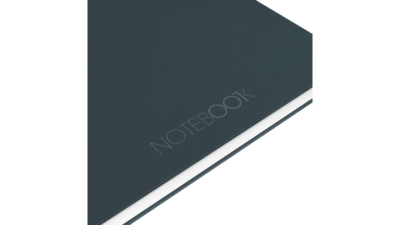 Spiraalblok Oxford International Notebook A4+ lijn zwart