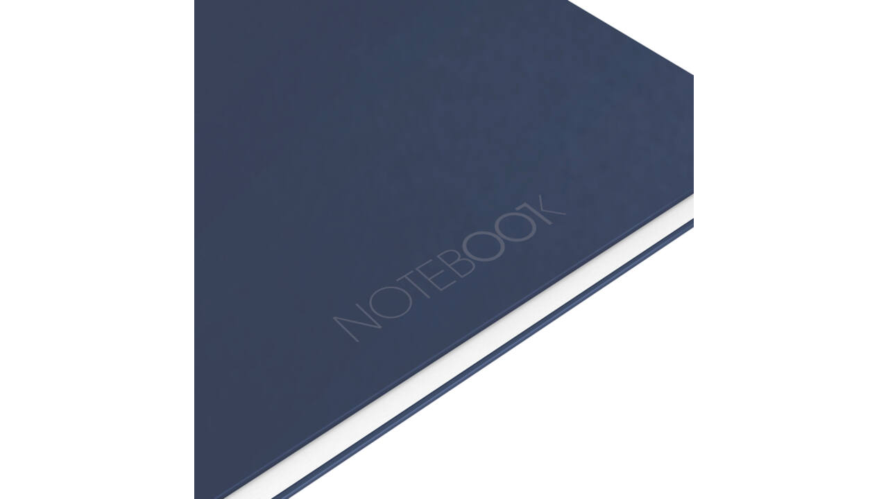 Spiraalblok Oxford International Notebook A4+ lijn blauw