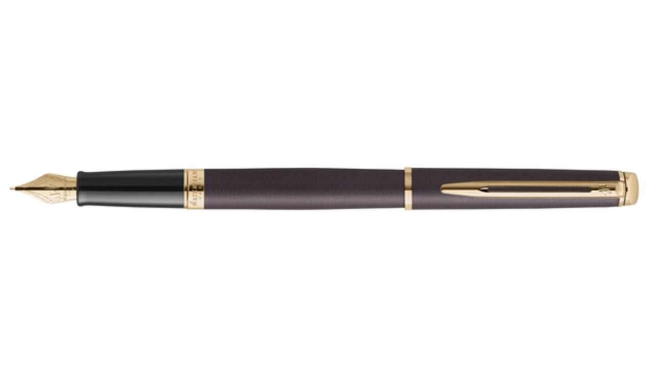 Vulpen Waterman Hémisphère Fashion Colors metallic black GT fijn