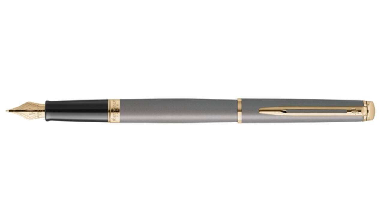 Vulpen Waterman Hémisphère Fashion Colors metallic grey GT fijn