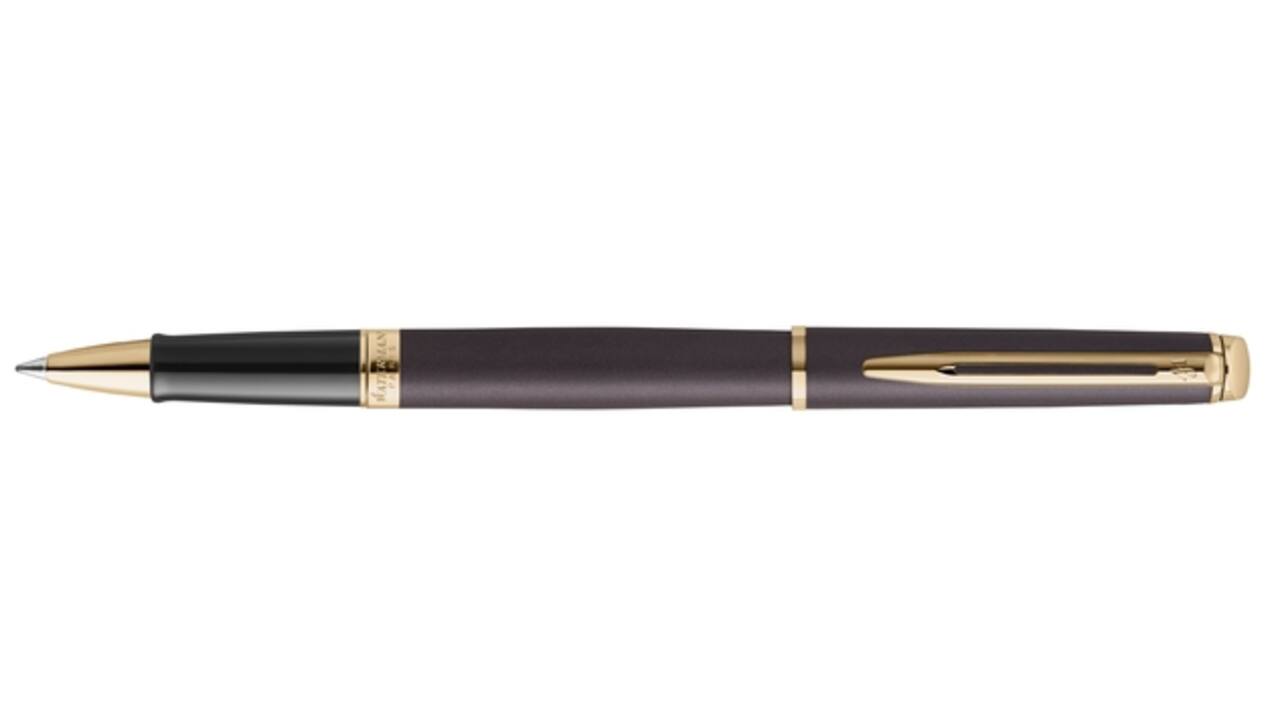 Rollerpen Waterman Hémisphère Fashion Colors metallic black GT fijn