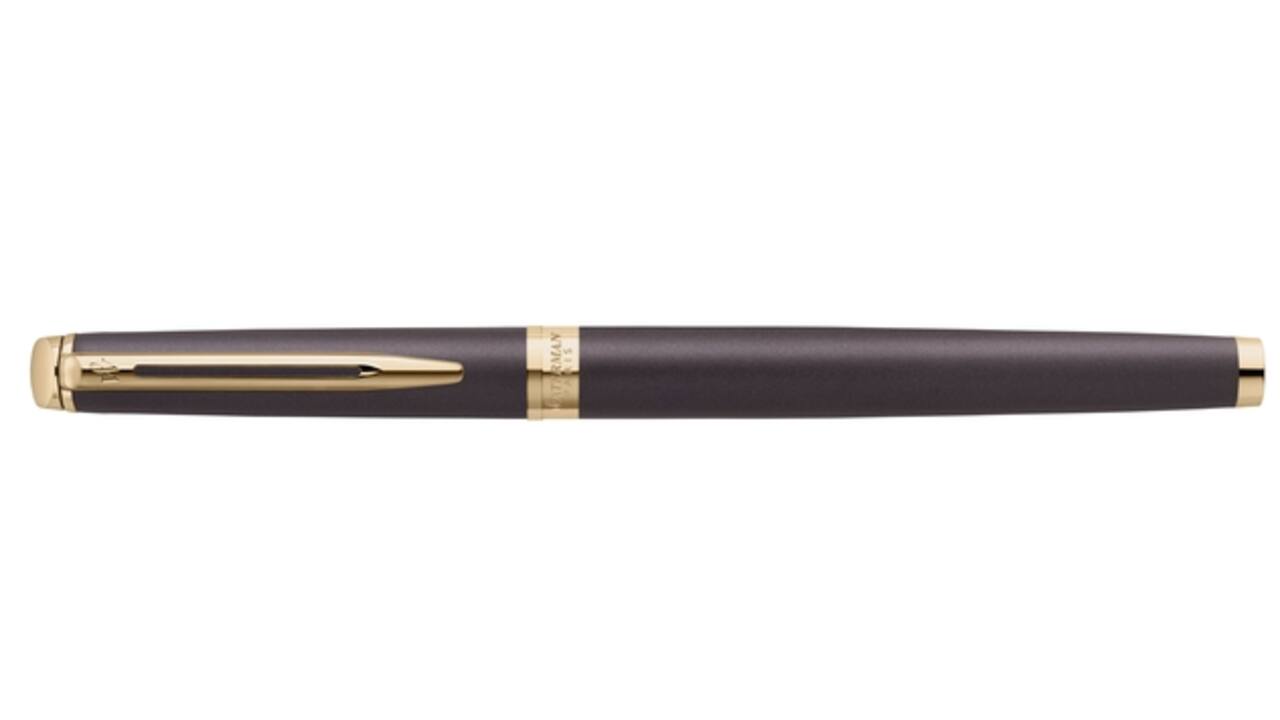 Rollerpen Waterman Hémisphère Fashion Colors metallic black GT fijn