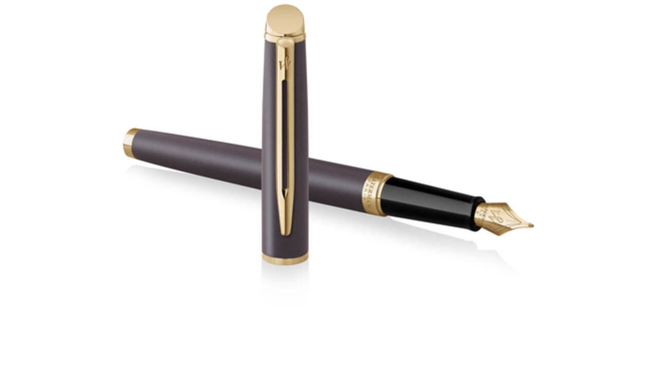 Vulpen Waterman Hémisphère Fashion Colors metallic black GT medium