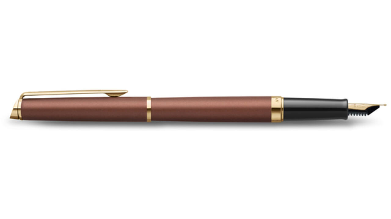Vulpen Waterman Hémisphère Fashion Colors metallic copper GT fijn
