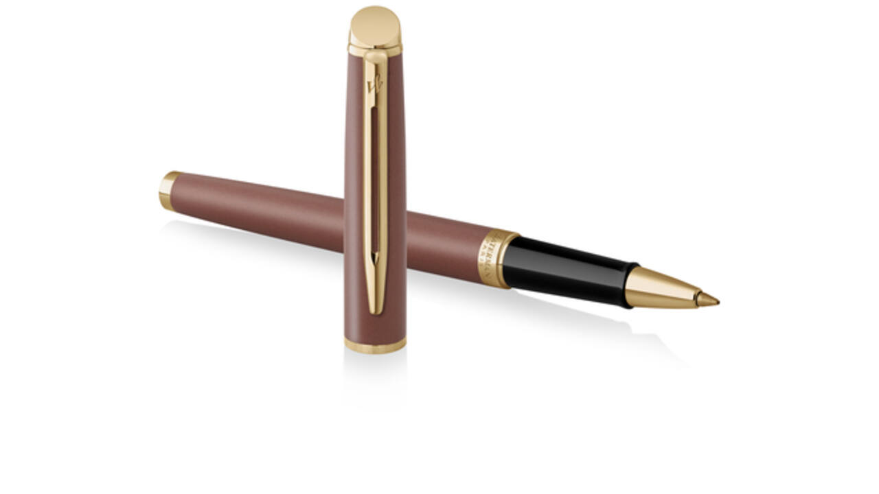 Rollerpen Waterman Hémisphère Fashion Colors metallic copper GT fijn