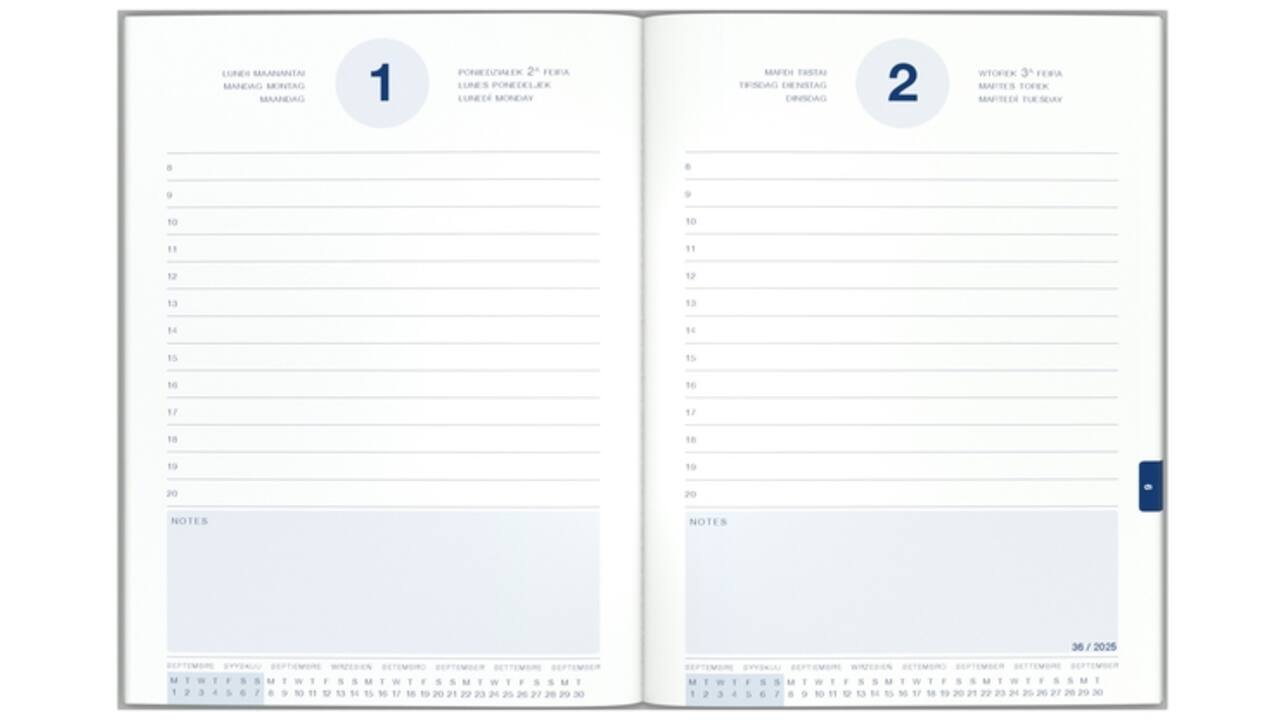Schoolagenda 25-26 Lannoo Snoopy 1dag/1pagina met inserts lila