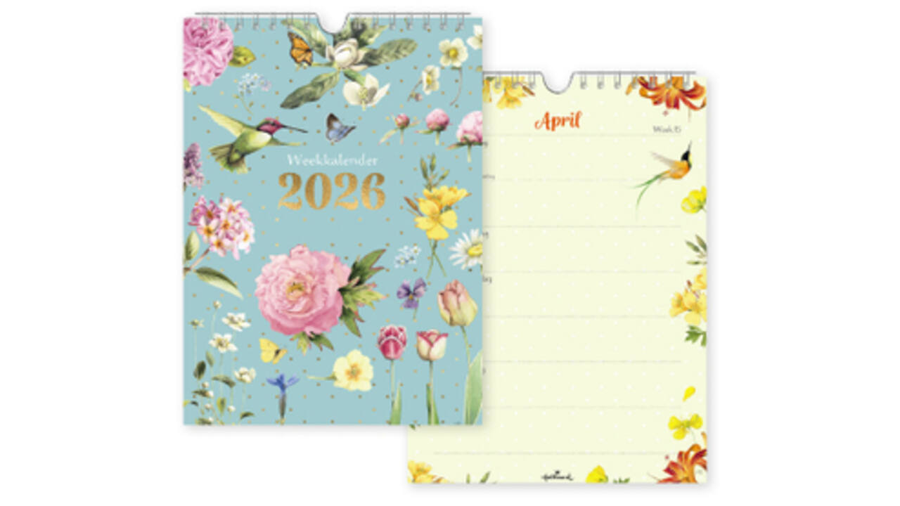Kalender 2026 Marjolein Bastin 7dagen/1pagina