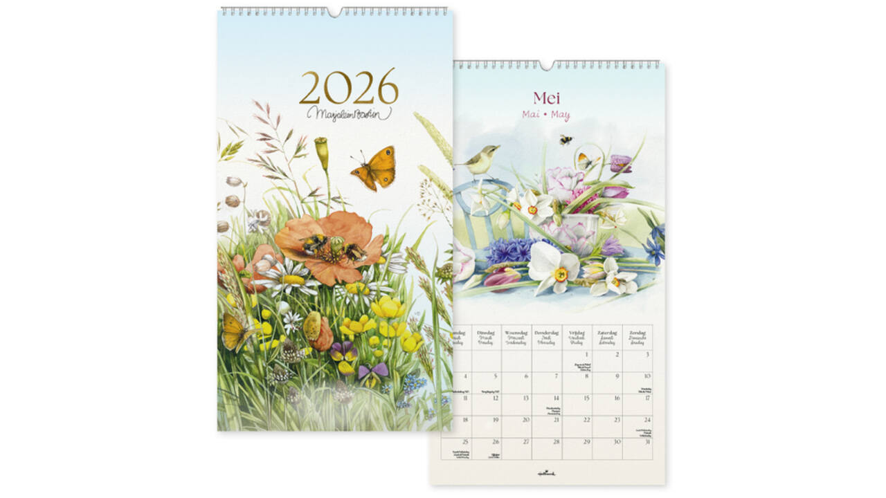 Maandkalender 2026 Marjolein Bastin L 1maand/1pagina