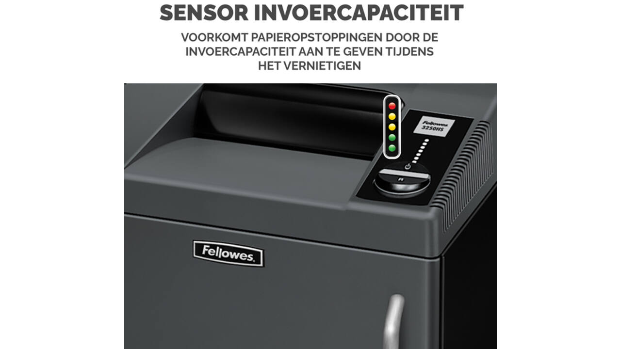 Papiervernietiger Fellowes Fortishred 3250SMC snippers 0,8x12mm