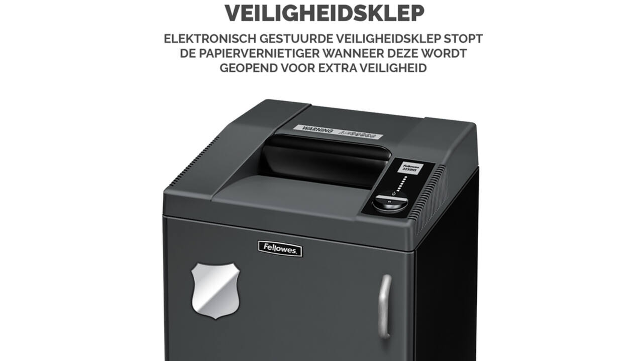 Papiervernietiger Fellowes Fortishred 3250SMC snippers 0,8x12mm