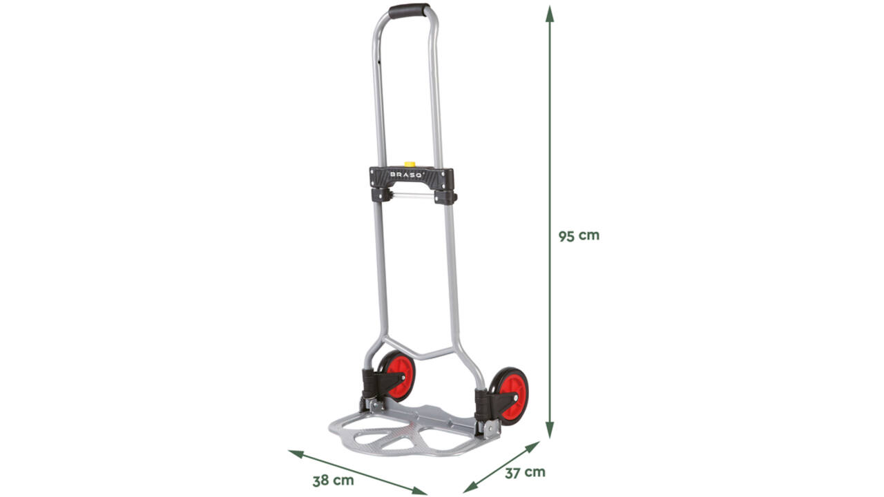 Steekwagen BRASQ Inklapbaar HT60 incl. bagagespin 60Kg