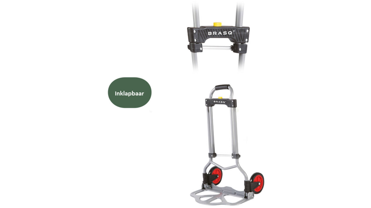 Steekwagen BRASQ Inklapbaar HT60 incl. bagagespin 60Kg