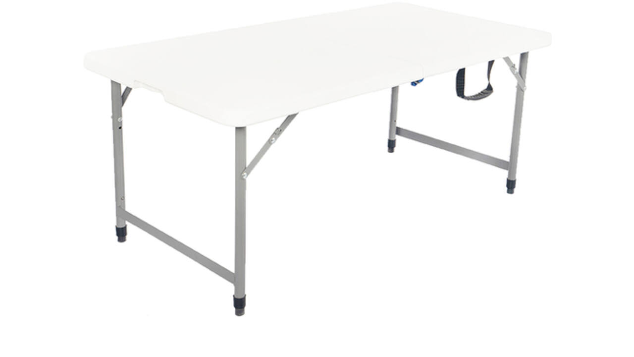 Vouwtafel BRASQ 120x60x74cm FC120 wit