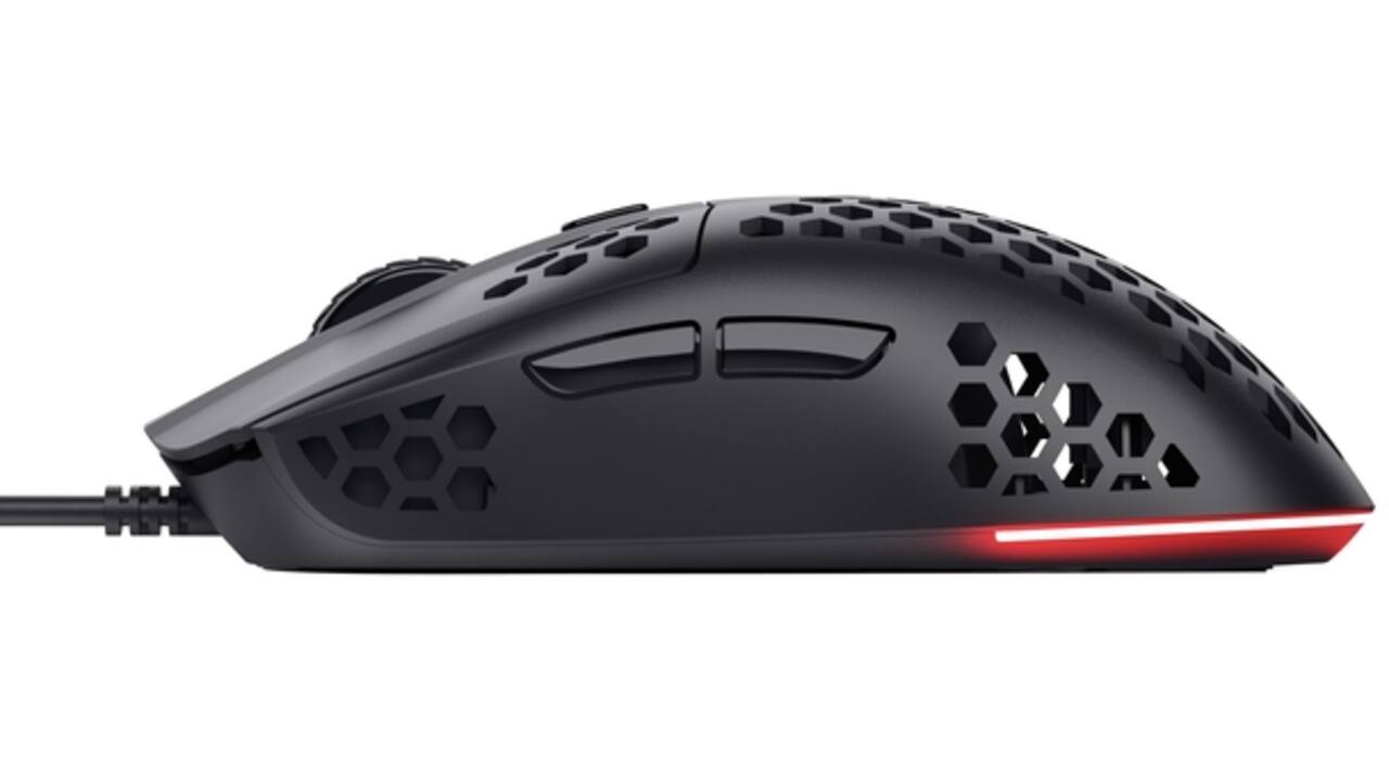 Gaming muis Trust GXT928 Helox bedraad zwart