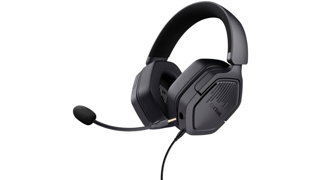 Gaming Headset Trust GXT492 Carus bedraad zwart